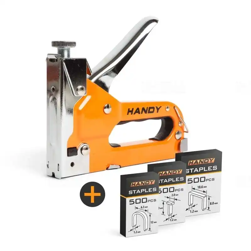 Akció Kézi tűzőgép szett kofferben: tűzőgép + 3 féle kapocs 10442B