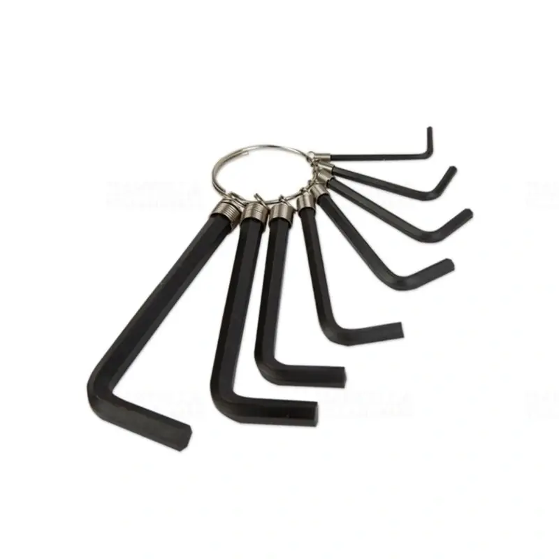 Imbuszkulcs készlet króm-vanádium acél 8 db-os (1.5, 2.0, 2.5, 3.0, 4.0, 5.0, 5.5, 6.0 mm) 10782 Kedvezmény