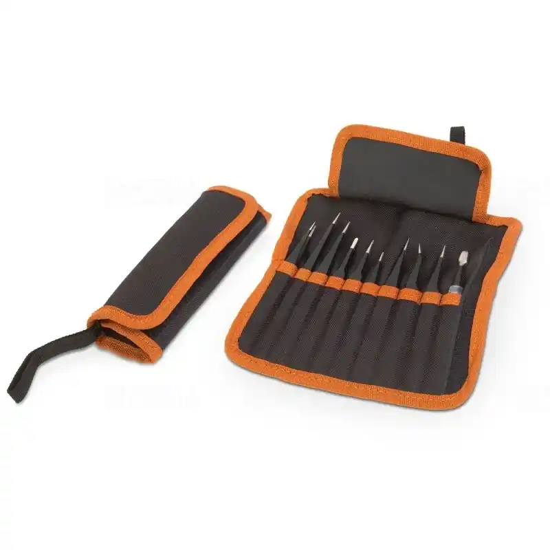 Antisztatikus precíziós csipesz szett 11 részes 10779B Alacsony ár