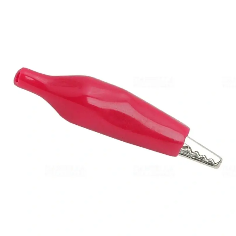 Utolsó esély Krokodilcsipesz közepes piros 05187PI