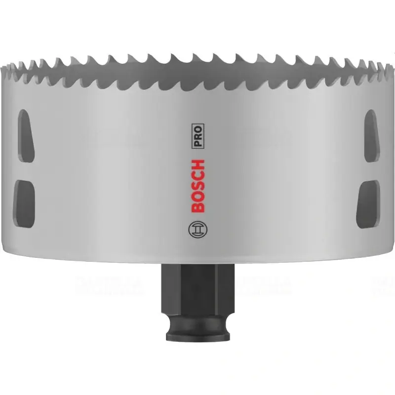 Olcsó Bosch PRO Multi Material PC Plus körkivágó, 105 mm (fa, műanyag, gipszkarton, fémcső -profil, nemvasfém) 2608594411