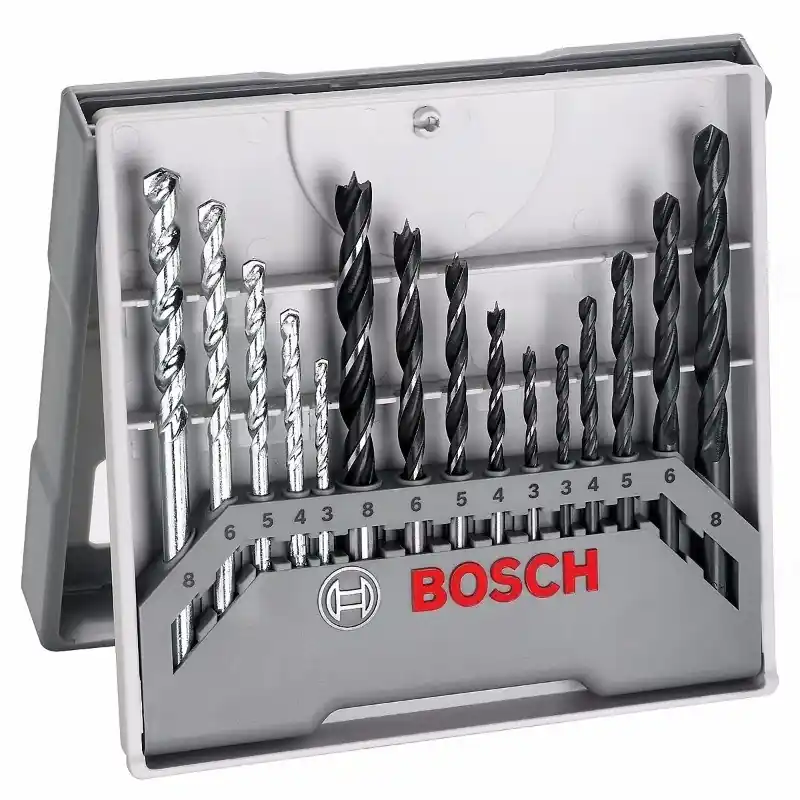 Bosch fúrószár szett 3/4/5/6/8mm X-pro 15db/cs (2607017038) Rendeld meg most