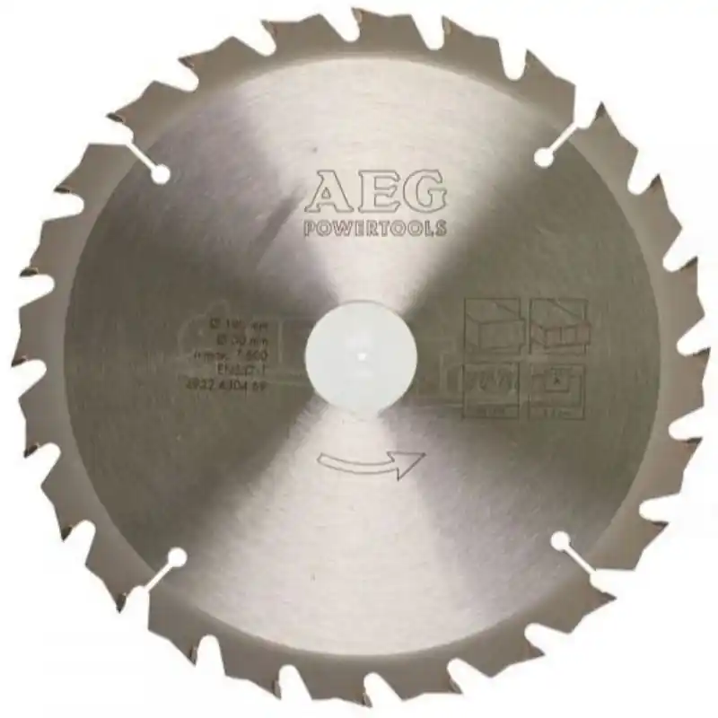 Újdonság AEG Körfűrészlap fához 190x30x24 fogas4932430469