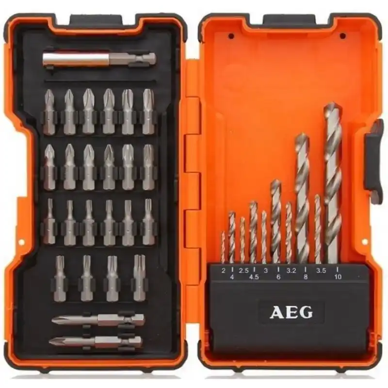 Pénzvisszafizetés AEG PowerSet HSS-G fém fúró-csavarozó (35 db)4932352249