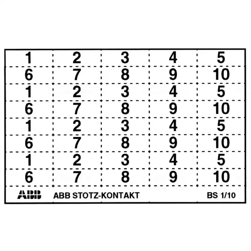 ABB, BSPikto Feliratozó - feliratozott címke (piktogrammal),GHS2001946R0002 Prémium