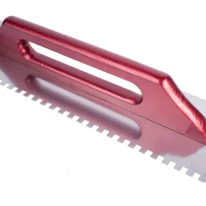 OLEJNIK svájci glettelő fogazott INOX E6 130x480mm Profi Ajánlat