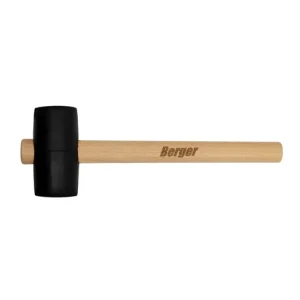 Újdonság BERGER gumikalapács 500g d60 fekete