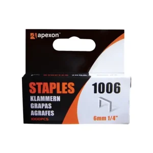 APEXON tűzőgépkapocs 6mm 1000db 1006/M (Rapid53) Ajánlat