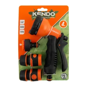 KENDO 8 funkciós locsolópisztoly + csatlakozó készlet 4r. TPR-SOFT No.60683 Alacsony ár