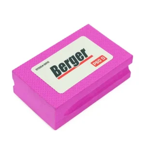 Újdonság BERGER gyémántszemcsés csiszolószivacs 55x90x25 P60D lila