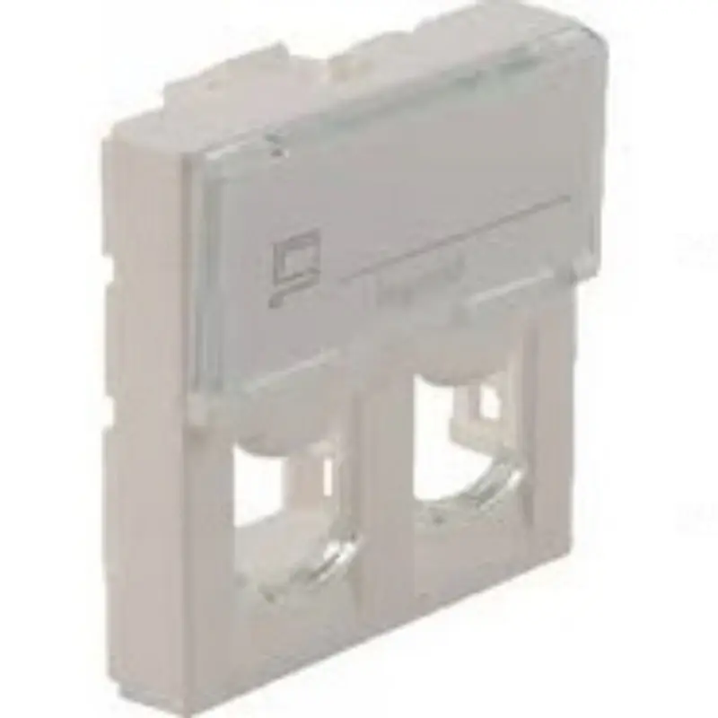 Legrand 078610 Program Mosaic 2xKeystone aljzat, 2modul, fehér Expressz szállítás