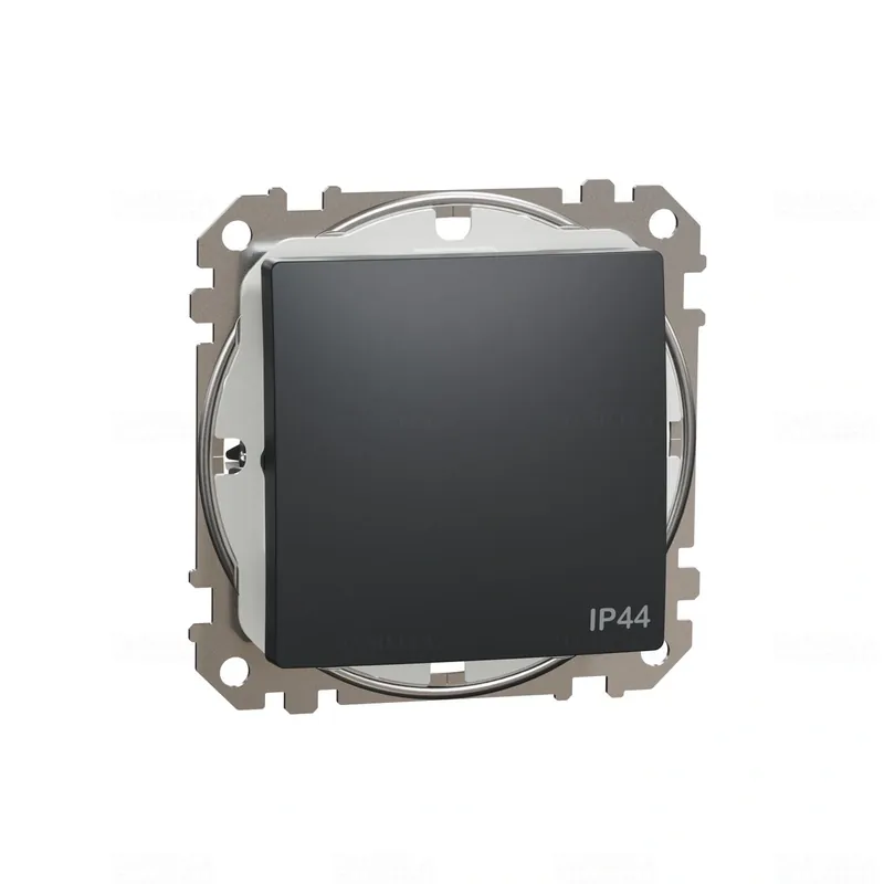 Alacsony ár Sedna ÚJ Egypólusú kapcsoló, rugós bekötés, 10AX, IP44, antracit SDD214101 Schneider