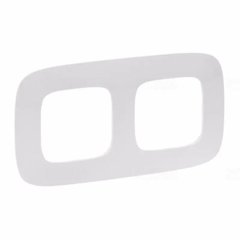 Legrand 754302 Valena Allure 2-es keret, tetszőleges, fehér Ingyenes szállítás