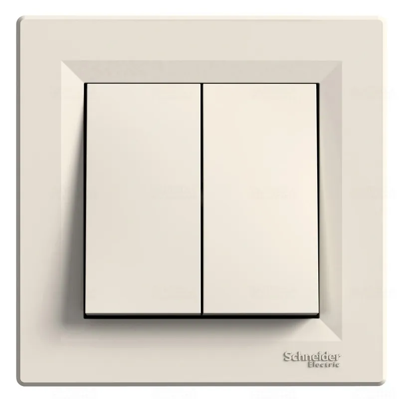 ASFORA Csillárkapcsoló, rugós bekötés,kerettel bézs (105) EPH0300123 Schneider Biztonságos fizetés