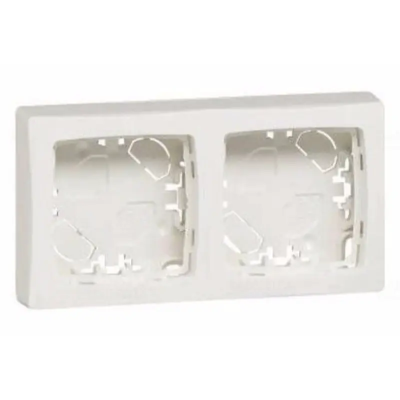 Utolsó esély Legrand 086092 Oteo falon kívüli 2-es keret, 138x72mm, fehér