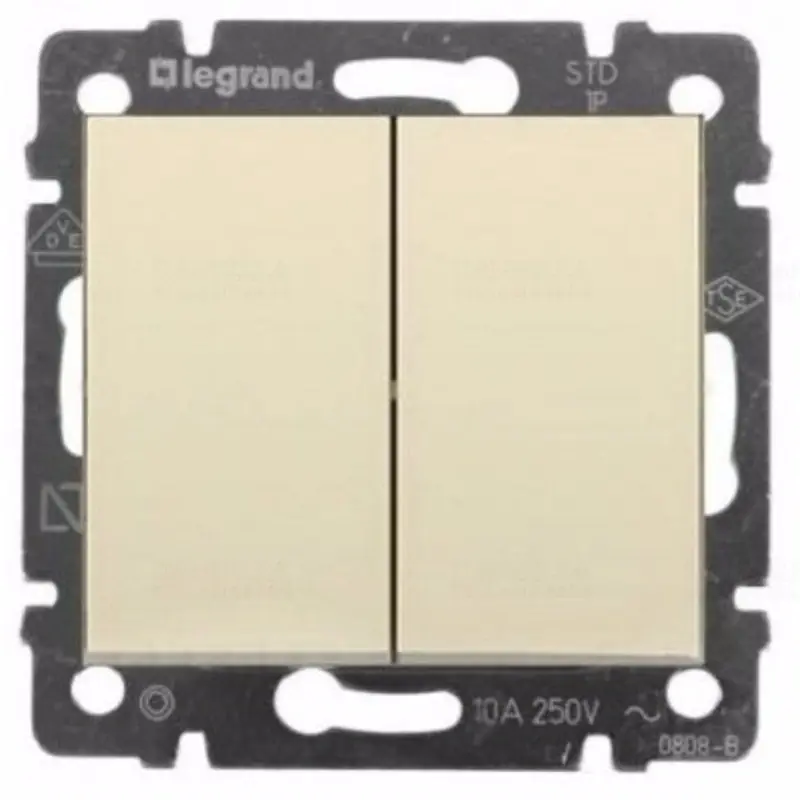 Kiváló minőség Legrand 752205 Valena Life csillárkapcsoló 10 AX, elefántcsont