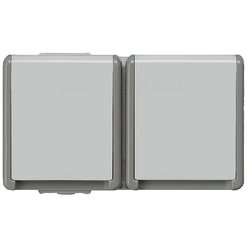 Siemens 5UB4722 dupla dugalj, falon kívüli, IP44, DELTA flat Kiárusítás