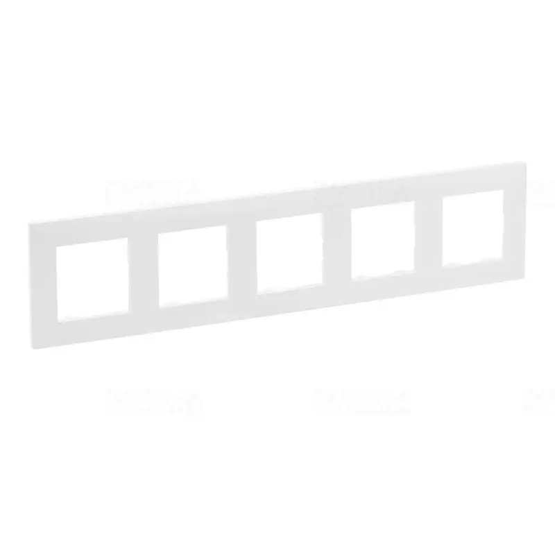 Niloé Step fehér keret 5-ös 863195 Legrand Kiárusítás