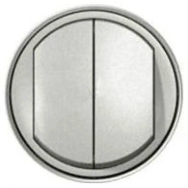 Legrand 068302 Céliane kettős billentyű, titán Ingyenes szállítás