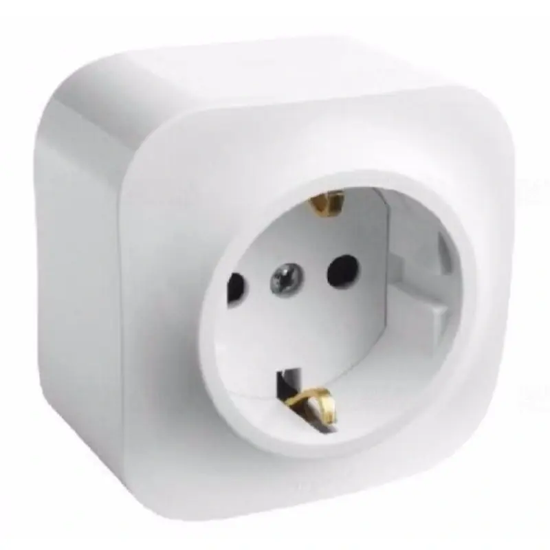 Legrand 782420 Forix 2P+F csatlakozóaljzat IP20, biztonsági zsalus (GYV), falon kívüli, fehér Prémium