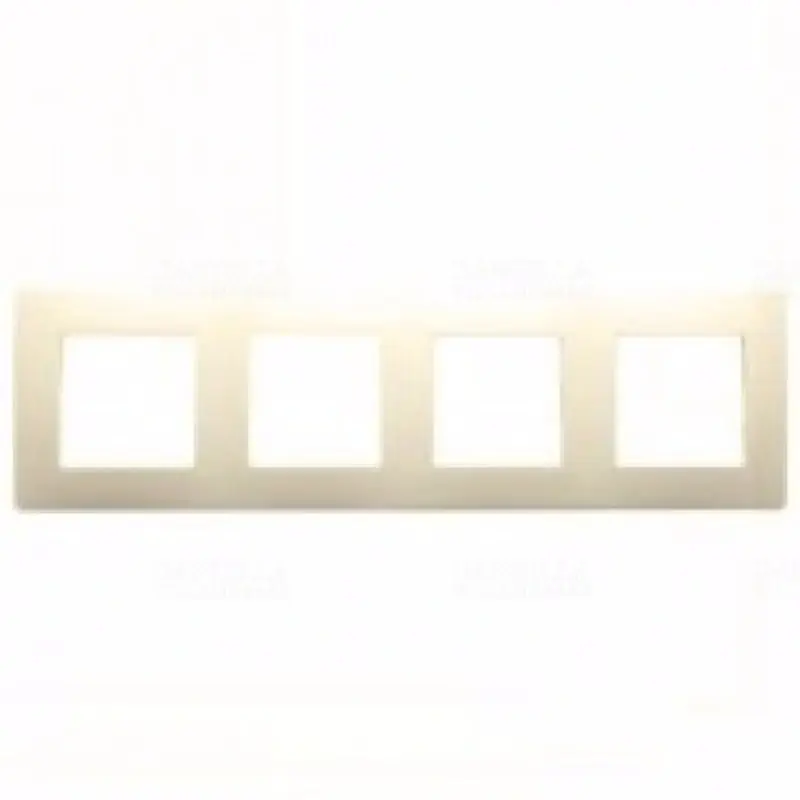 Pénzvisszafizetés Legrand 665014 Niloé 4-es keret, bézs