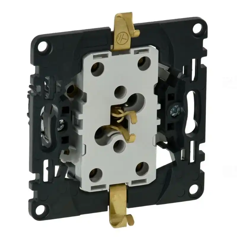 Csak ma Legrand 753026 Valena InMatic 2x2P+F csatlakozóaljzat mechanizmus, biztonsági zsalus (GY), rugós