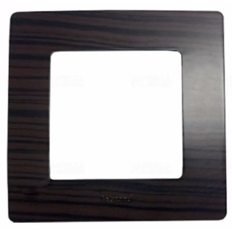 Legrand 397091 Niloé 1-es keret, sötét fa dekor Akció