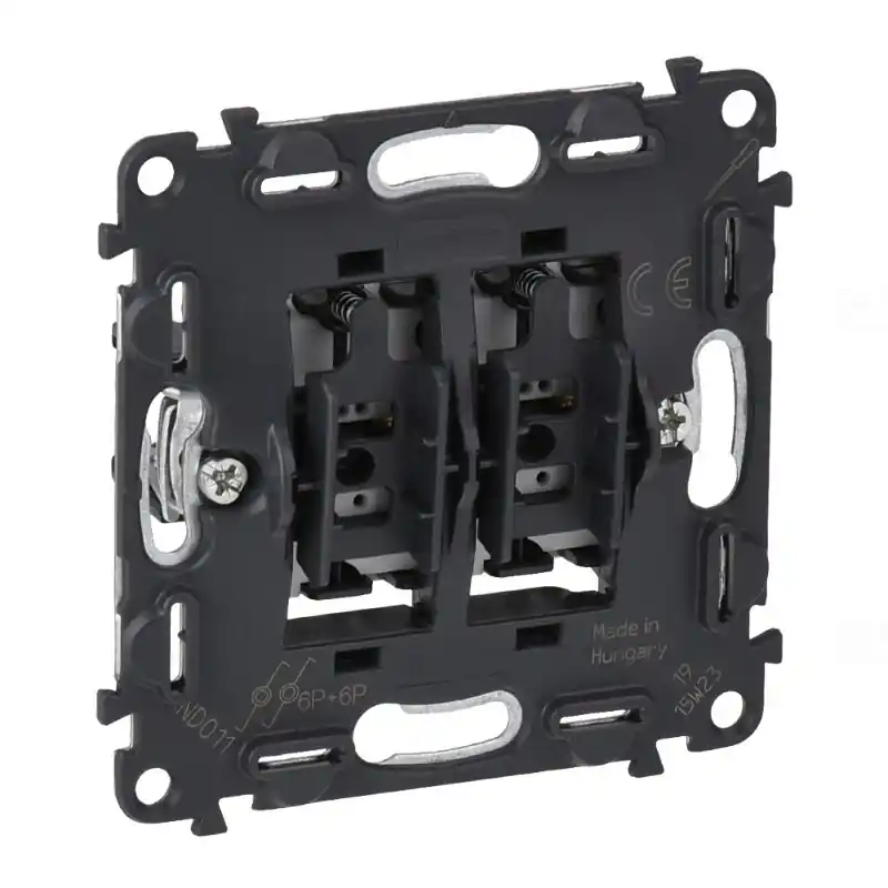 Legrand 752018 Valena InMatic kettős váltóérintkezős nyomó mechanizmus Expressz szállítás