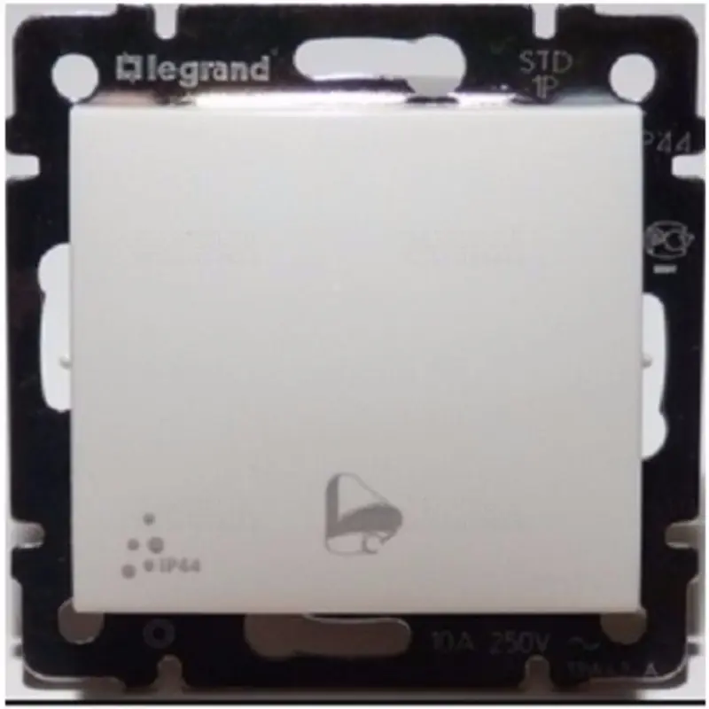 Rendeld meg most Legrand 770099 Valena N101 egypólusú nyomó IP44, csengőjeles, fehér