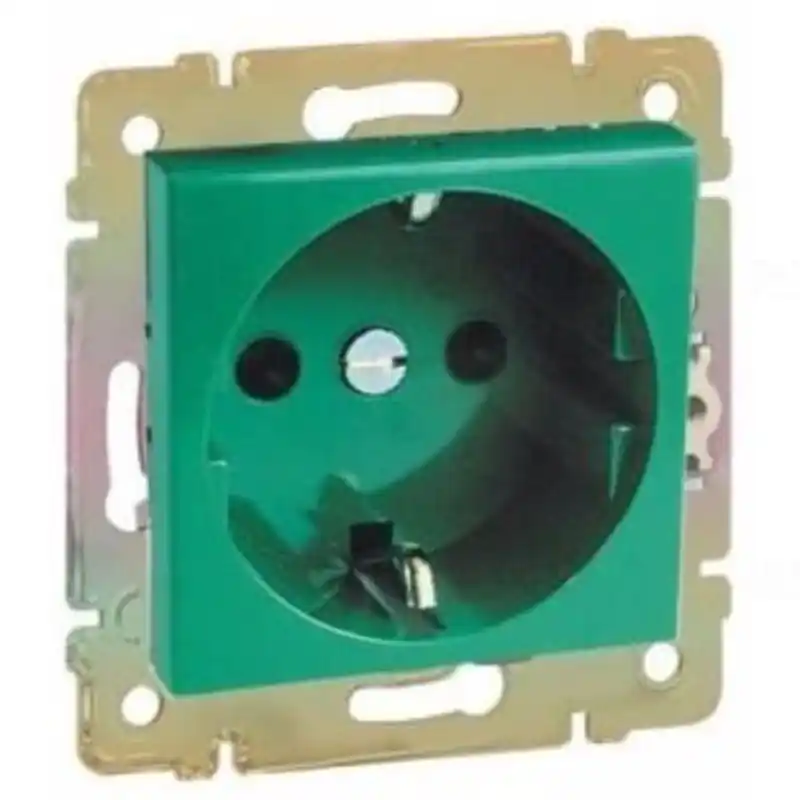 Utolsó esély Legrand 774372 Valena 2P+F csatlakozóaljzat, zöld