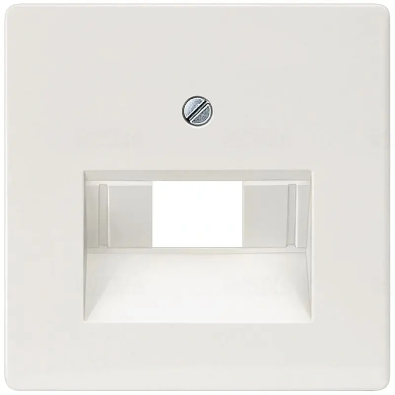 Kedvezmény Siemens 5TG2545 1/2xRJ11/45 fedlap, Rutenbeck-hez, titánfehér (RAL9010), DELTA i-system