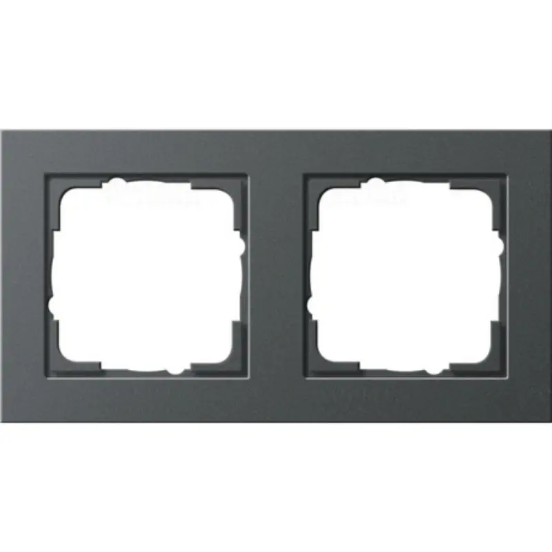 Kedvezmény GIRA E2 2-es keret antracit 021223