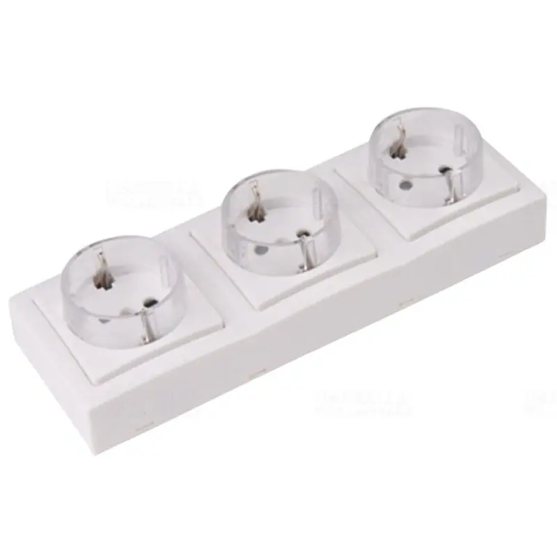 Falon kívüli hármas csatlakozóaljzat 3x16A IP20 TFKSCH-3 Tracon Pénzvisszafizetés