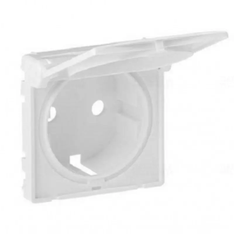 Csak ma Legrand 754840 Valena Life 2P+F csatlakozóaljzat burkolat, csapfedeles, fehér