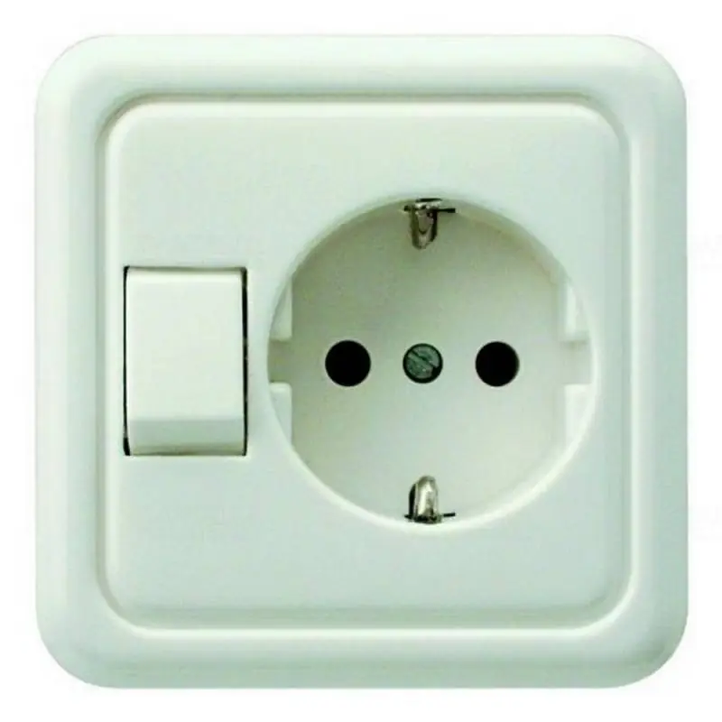 Dugalj váltókapcsolóval fehér 00110 (10110) Prémium