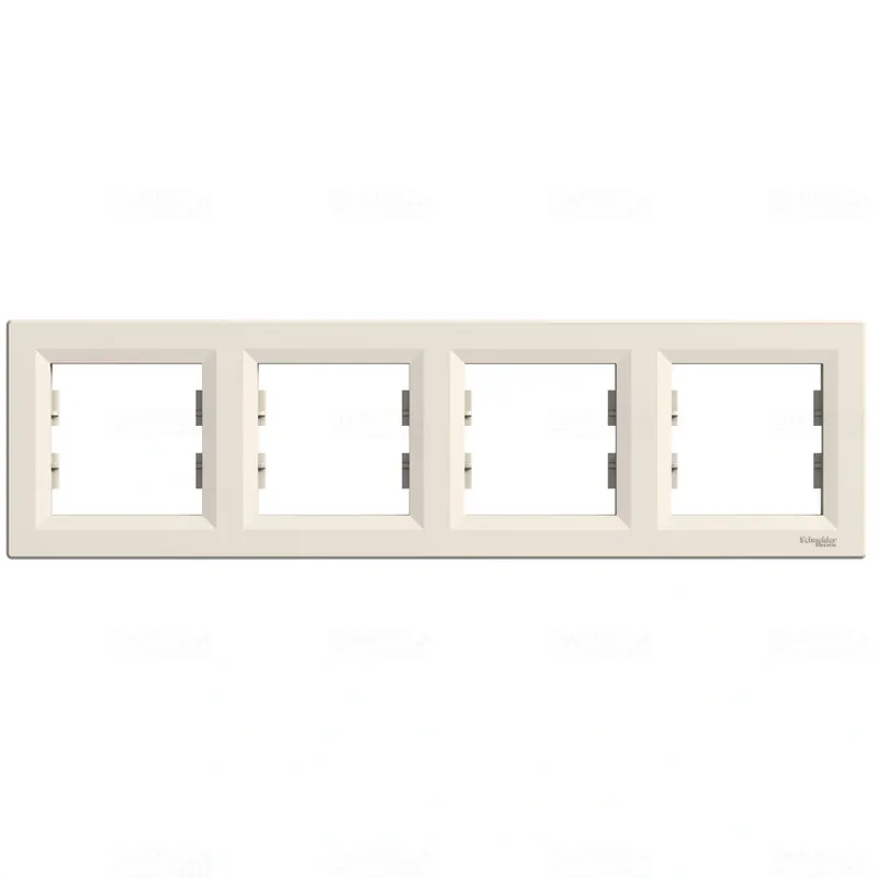 ASFORA Négyes keret, vízszintes, bézsEPH5800423 Schneider Vedd meg most