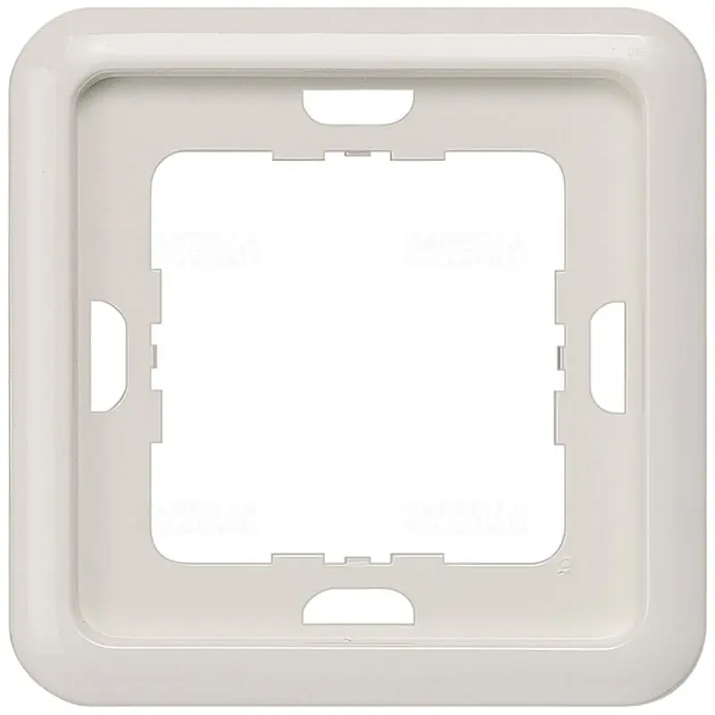 Utolsó esély Siemens 5TG1811 1-es keret, titánfehér (RAL9010), DELTA profil