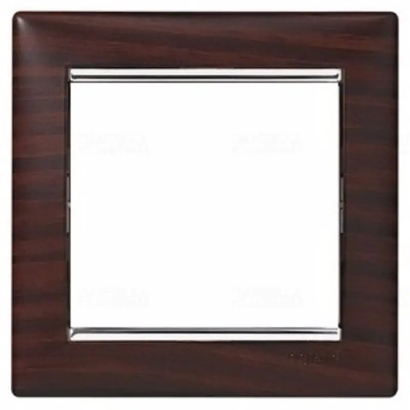 Legrand 770371 Valena 1-es keret, wenge dekor/ezüst Újdonság