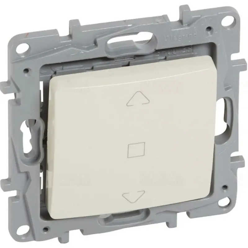 Legrand 764611 Niloé R105 redőnykapcsoló 6 AX, bézs Expressz szállítás