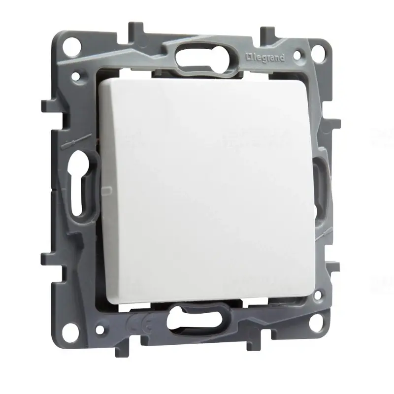 Legrand 764522 Niloé N101JF egypólusú váltóérintkezős nyomó jelzőfényes, fehér Utolsó esély