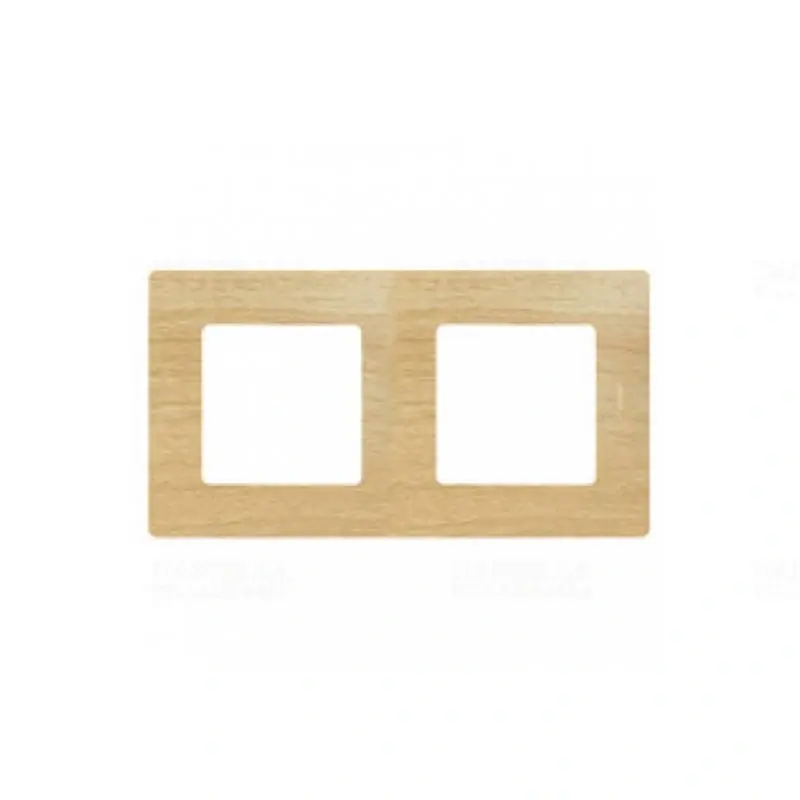 Ingyenes szállítás Legrand 397096 Niloé 2-es keret, világos fa dekor