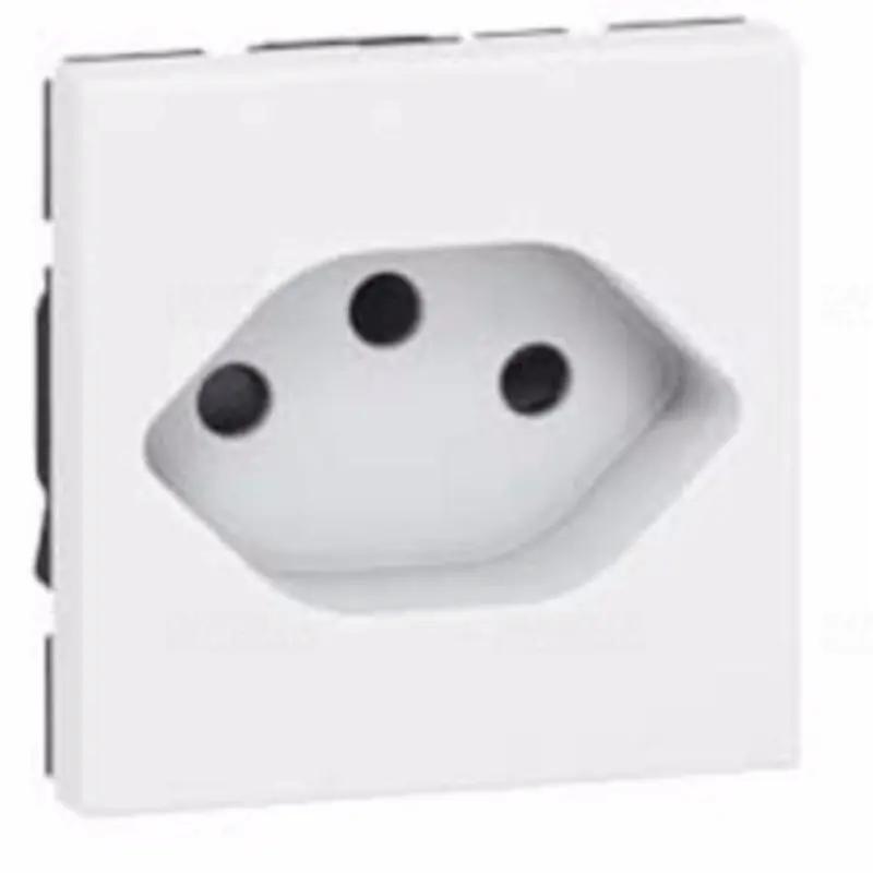 Ajánlat Legrand 077506 Program Mosaic csatlakozóaljzat svájci szabvány, 2modul, fehér