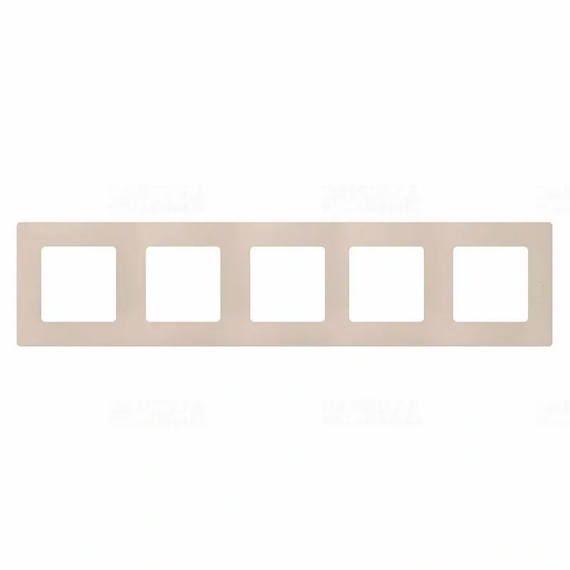 Kiváló minőség Legrand 665015 Niloé 5-ös keret, bézs