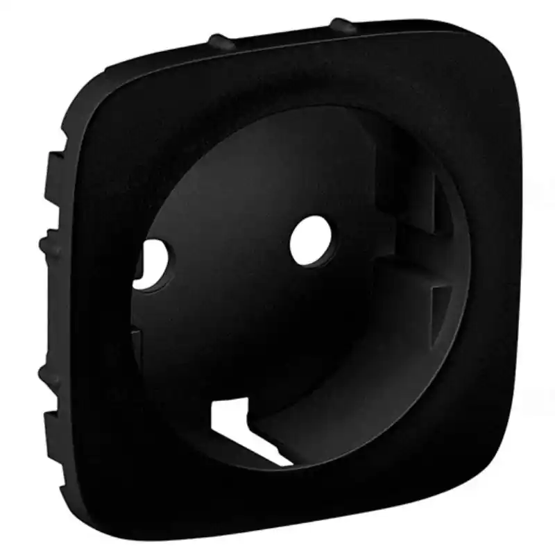 Legrand 755208 Valena Allure 2P+F csatlakozóaljzat burkolat, fekete Utolsó esély