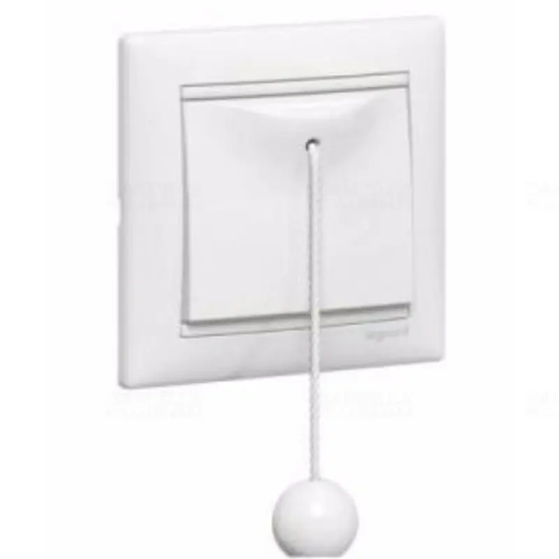 Autentikus Legrand 774419 Valena húzózsinóros, váltóérintkezős nyomó, fehér