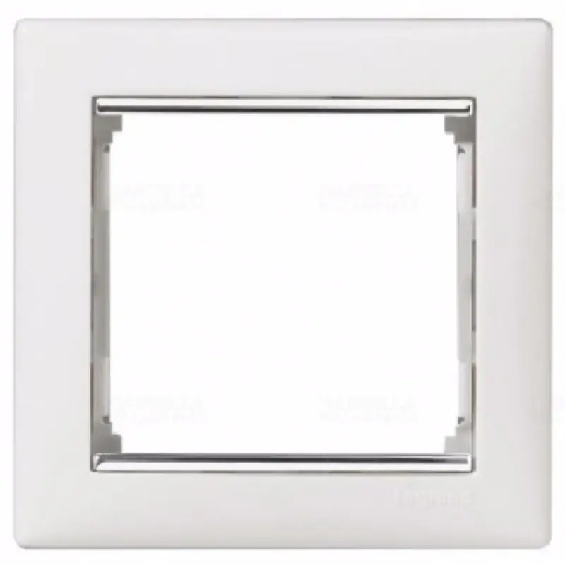 Legrand 770491 Valena 1-es keret, fehér/ezüst Prémium