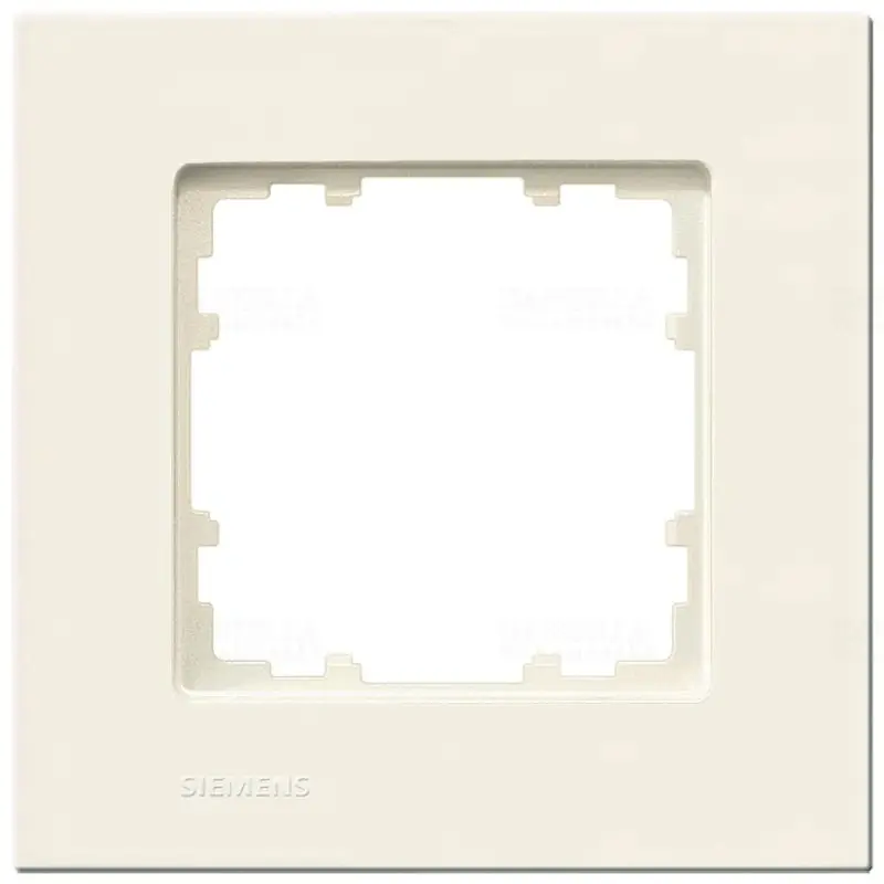 Siemens 5TG1111-3 1-es keret, krémfehér (RAL1013), DELTA miro Kiárusítás