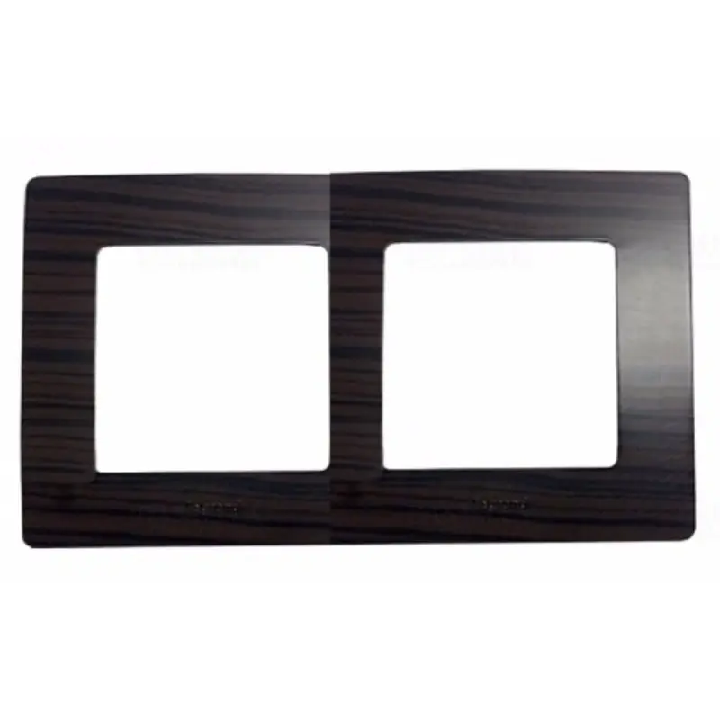 Gyors szállítás Legrand 397092 Niloé 2-es keret, sötét fa dekor