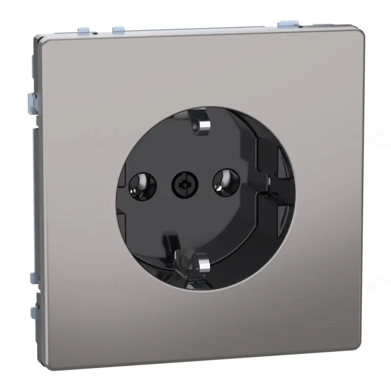 Expressz szállítás MERTEN 2P+F csatlakozóaljzat, rugós, 16A, System-D, nikkel MEG2301-6050 Schneider