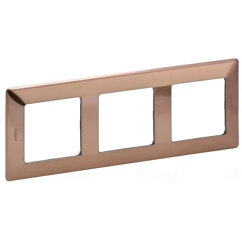 Legrand 754163 Valena Life 3-as keret , tetszőleges, réz dekor Legjobb ár
